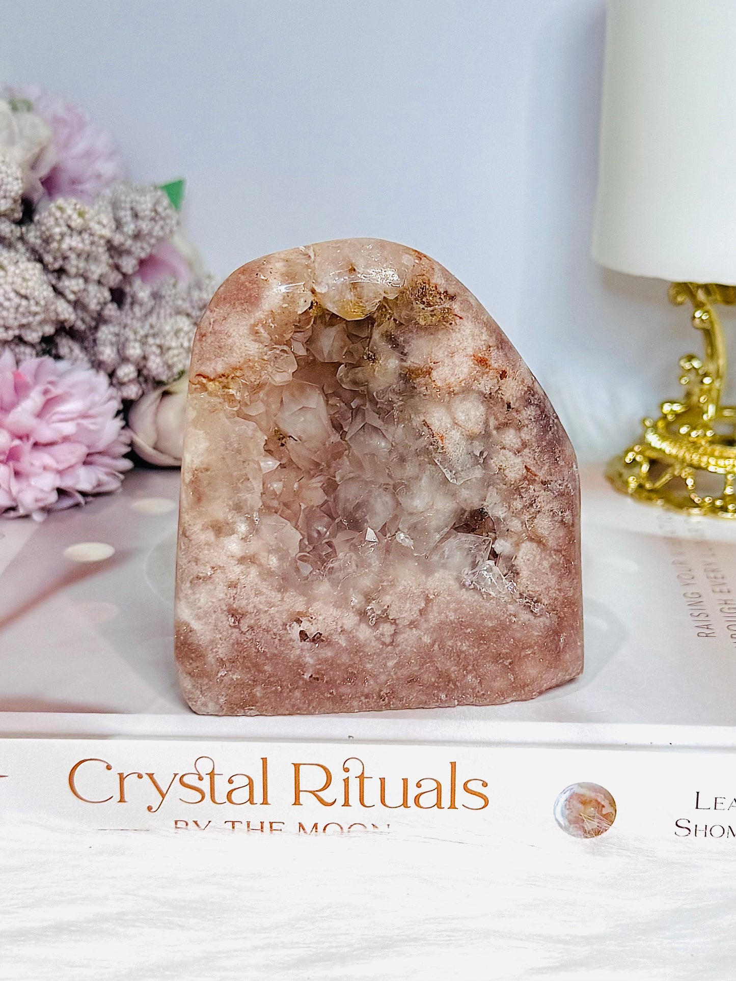 Chunky Pink Amethyst Druzy Freeform 9cm 479g