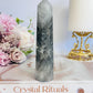 Chunky Tall 12cm Cloud | Grey Quartz Tower