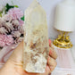 High Grade Clear Quartz Tower with Rainbows 13.5cm 434g