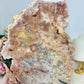 Huge Natural Pink Amethyst Chunky Druzy Slab with Crystallisation from Brazil 23cm 2.82KG