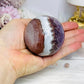 Large Crazy Lace Agate Sphere on Stand 378g
