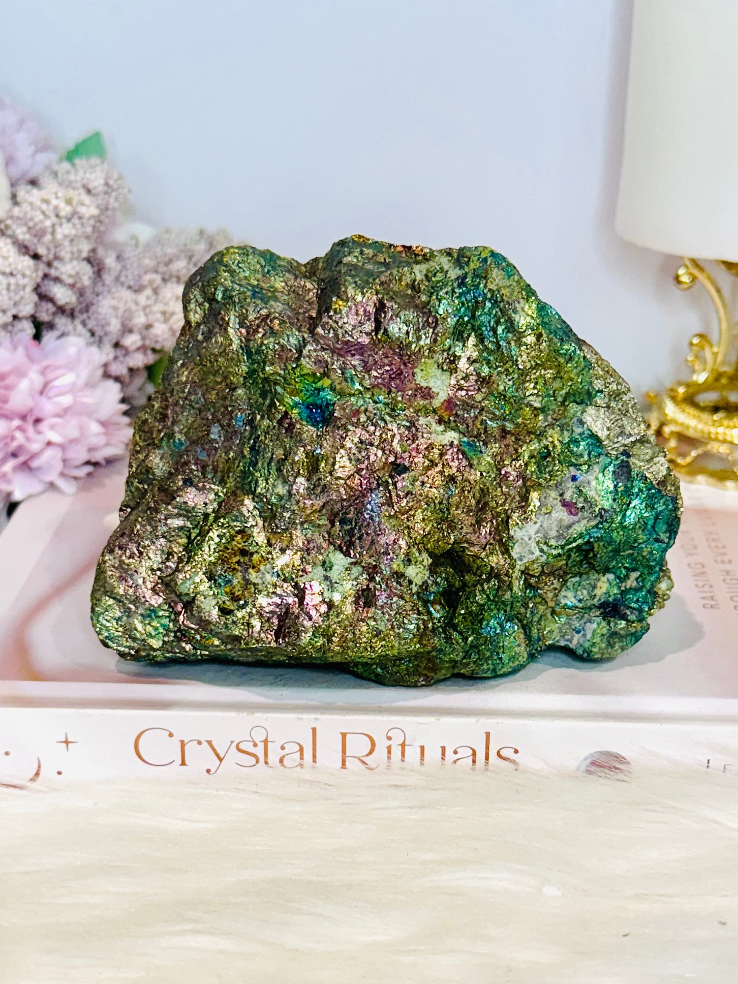 Natural Large Chalcopyrite | Peacock Ore Specimen 937g