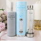 Clear Quartz Crystal Water Bottle