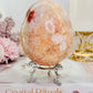 Precious Large 659gram Carnelian Egg On Stand