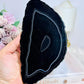 Large Black Agate Slab 17cm