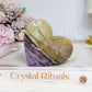 Crazy Lace Amethyst Heart 7.5cm