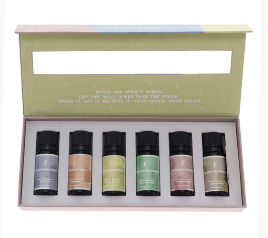 Manifest Gift Pack of Essential Oils x 6