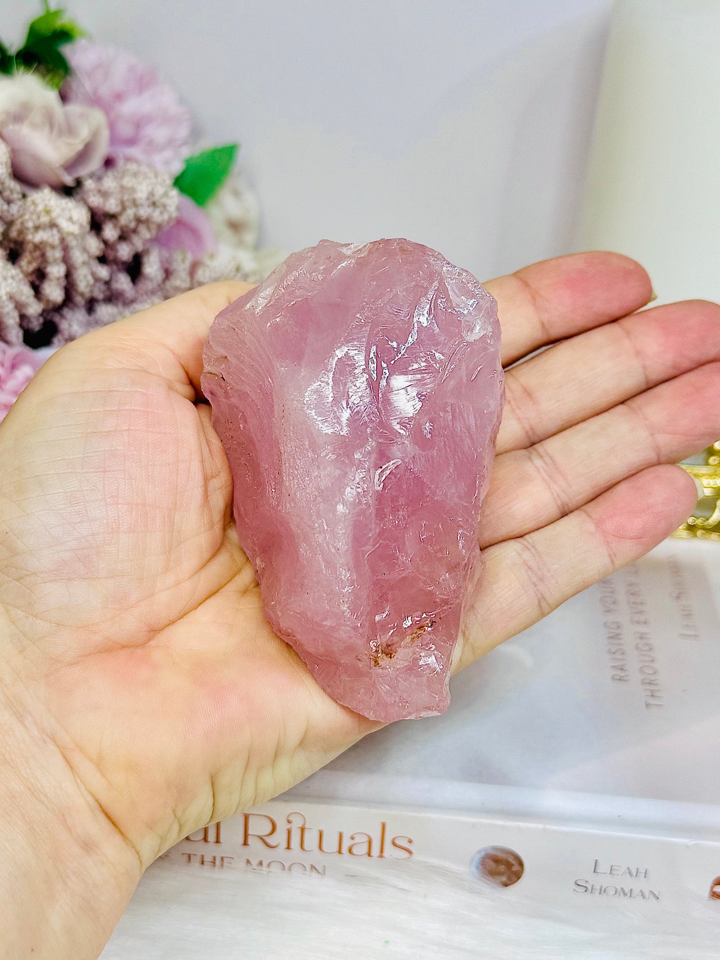 High Grade Rose Quartz Rough 217g
