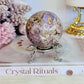 Opalised Fluorite (Tiffany Stone) Sphere on Stand 239g