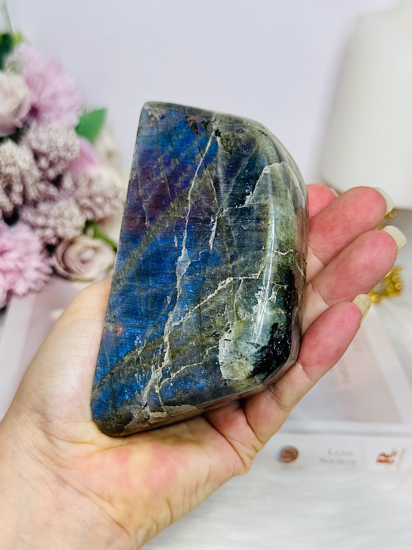 Chunky Large Labradorite Freeform 447g