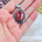 Absolutely Stunning Large Rhodochrosite Pendant In Gift Bag