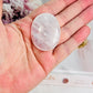 Beautiful Angel Aura Clear Quartz Worry Stone