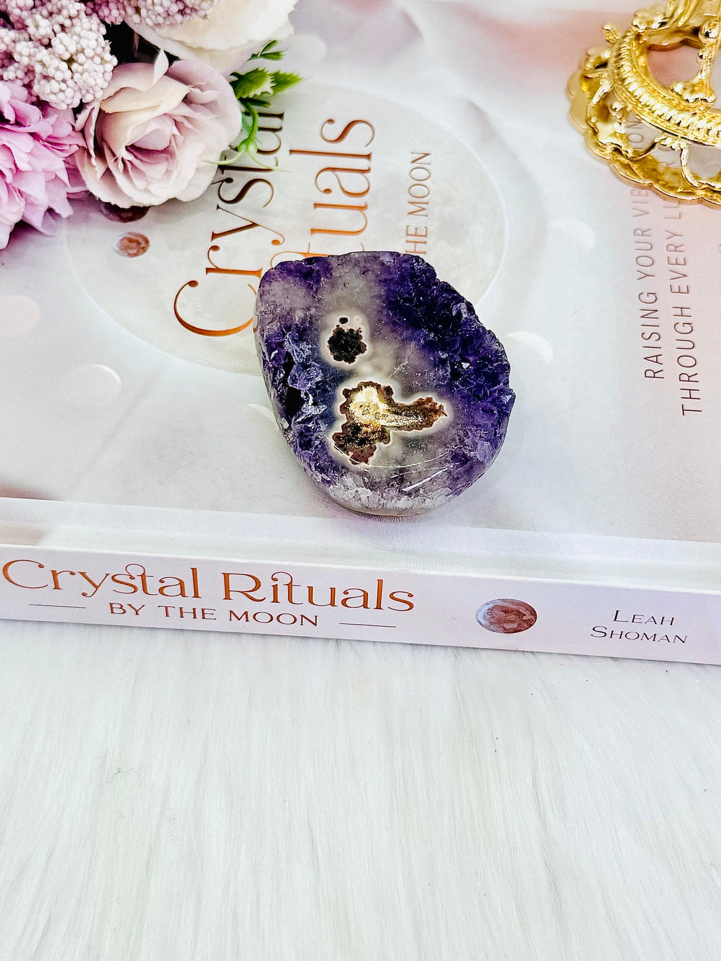 Absolutely Gorgeous 6cm Natural Amethyst Stalactite | Flower Amethyst From Brazil