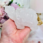 A Master Healer ~ Stunning Large 488gram Clear Quartz Turtle Carving