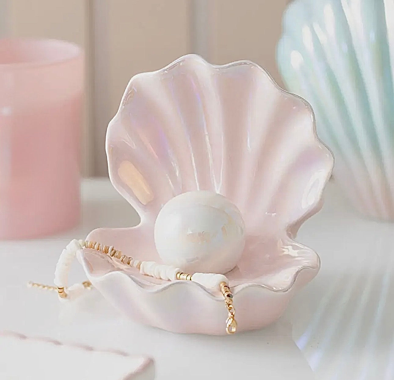 Clam Shell Trinket Dish