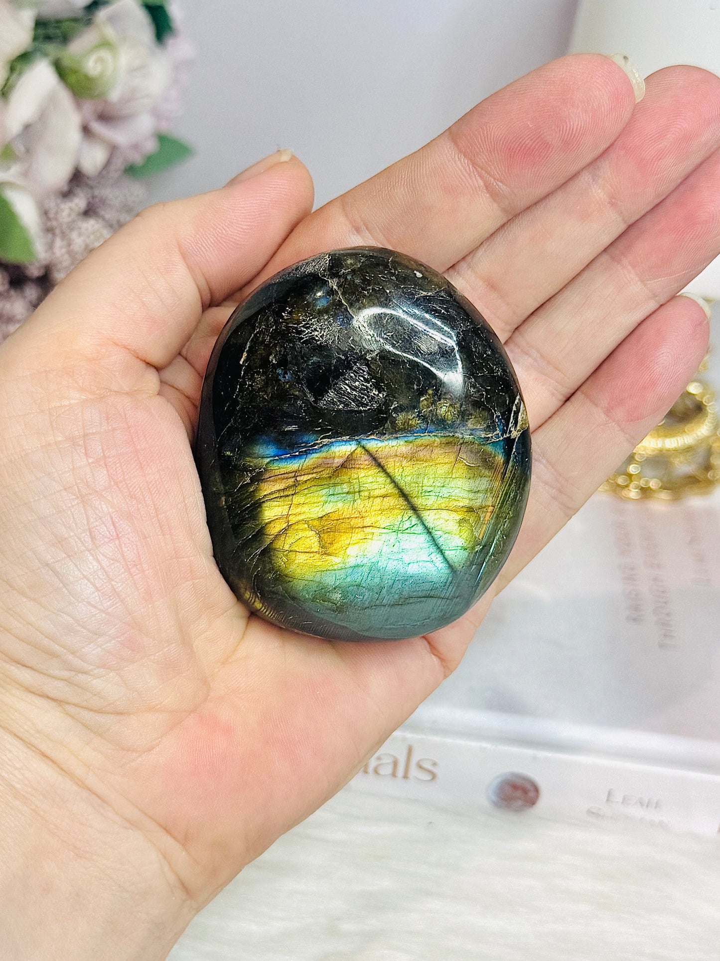 Chunky Labradorite Polished Freeform 6.5cm