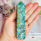 Natural Stunning Turquoise Tower 12cm