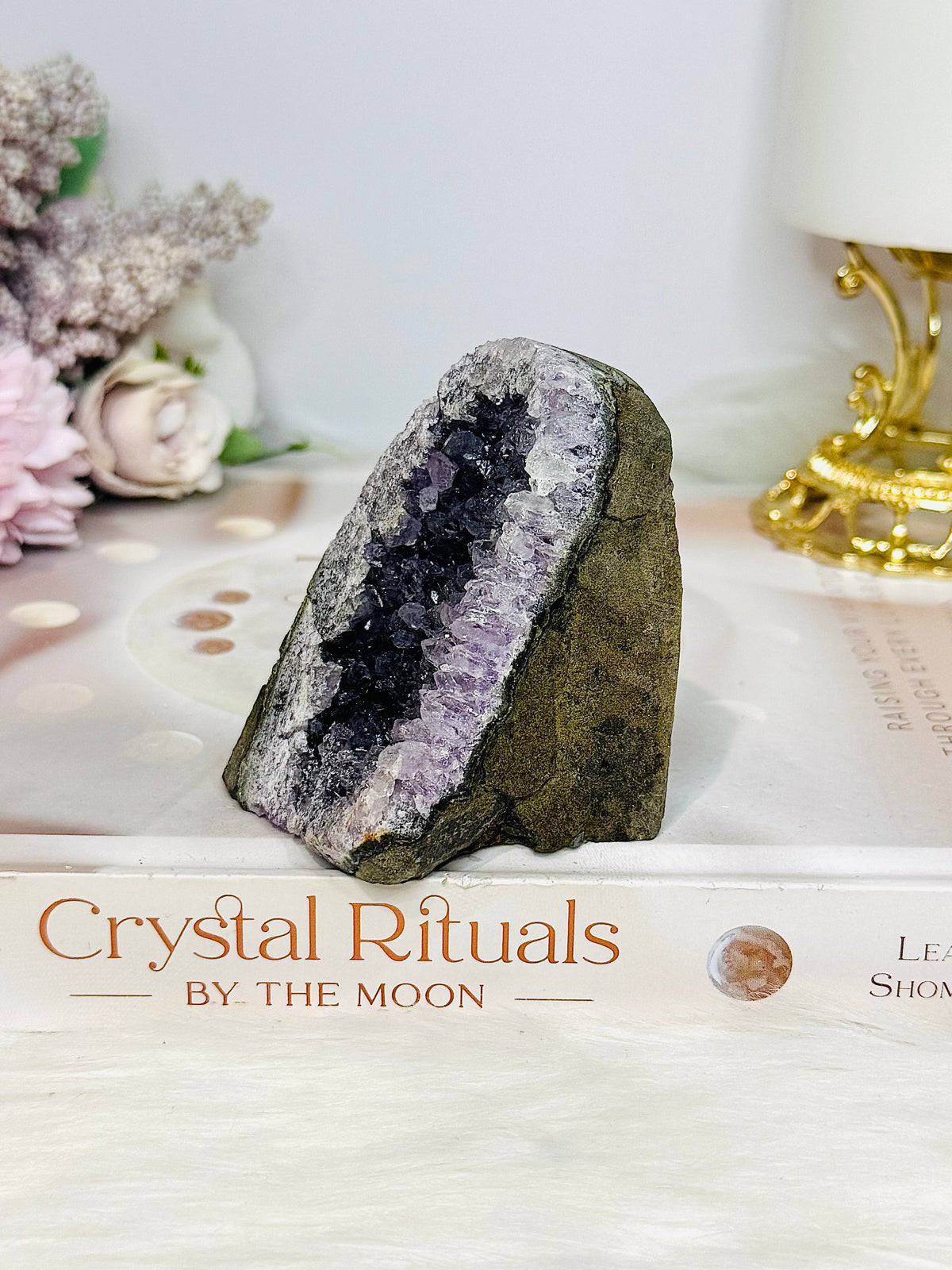Amethyst Base Cut Cluster 227g