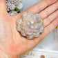 Angel Aura Rose Quartz Flower