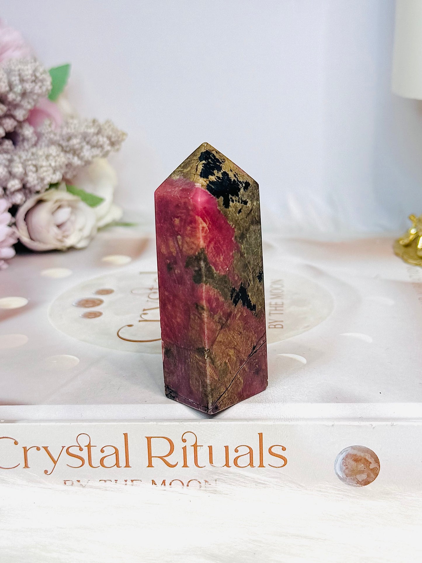 Rhodonite Tower 6.5cm