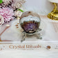 Amethyst X Mexican Crazy Lace Sphere On Stand 191g