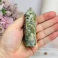 Moss Agate Tower 8.5cm
