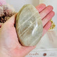 Natural Green Moonstone Carved Freeform 329grams 10cm