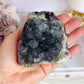 Stunning Natural Large 569gram Rough Rainbow Fluorite Specimen From Argentina