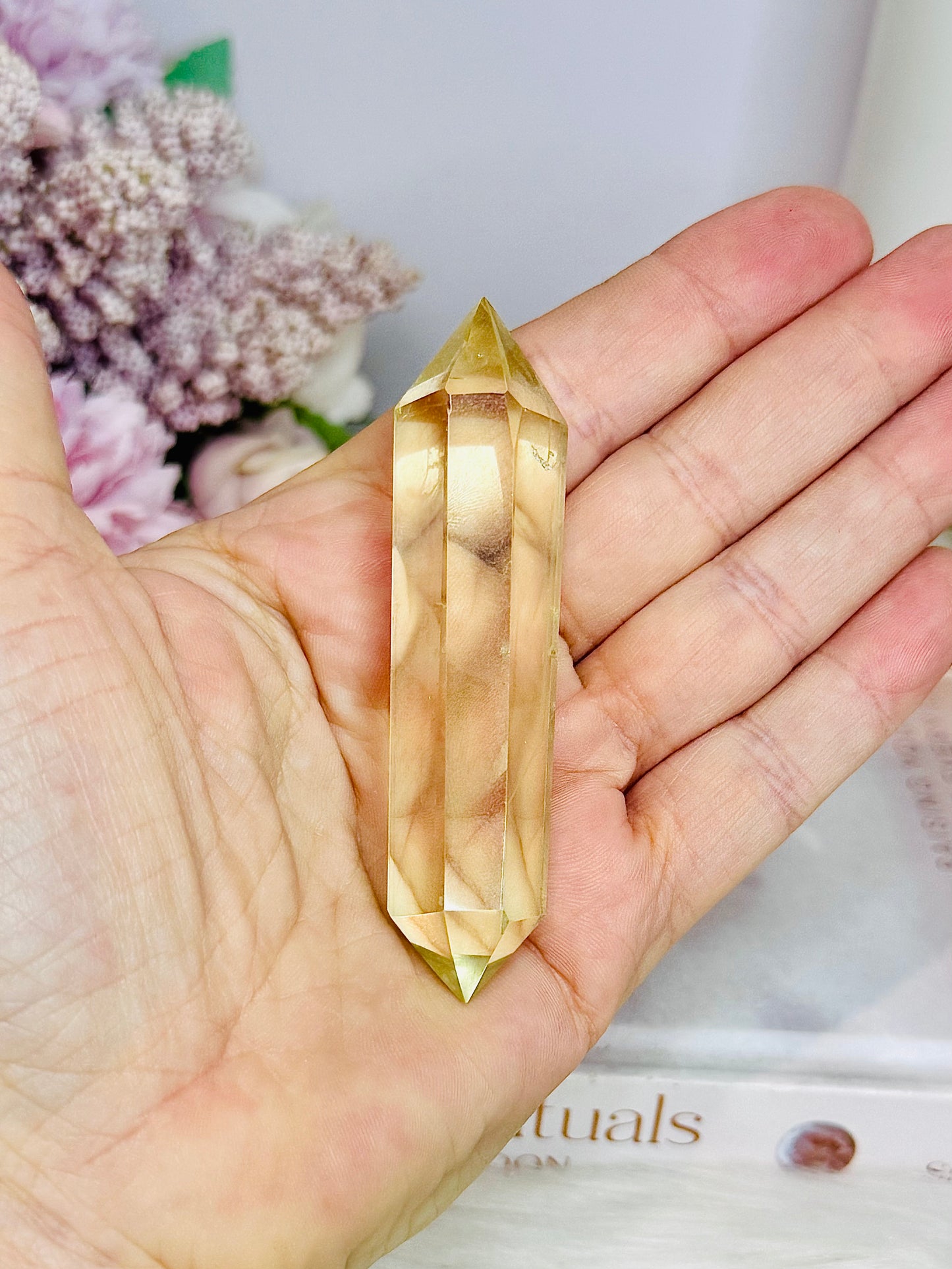 Citrine Double Terminated Point 8.5cm