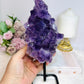 Large High Grade Amethyst Cluster on Stand 25cm 1.59KG