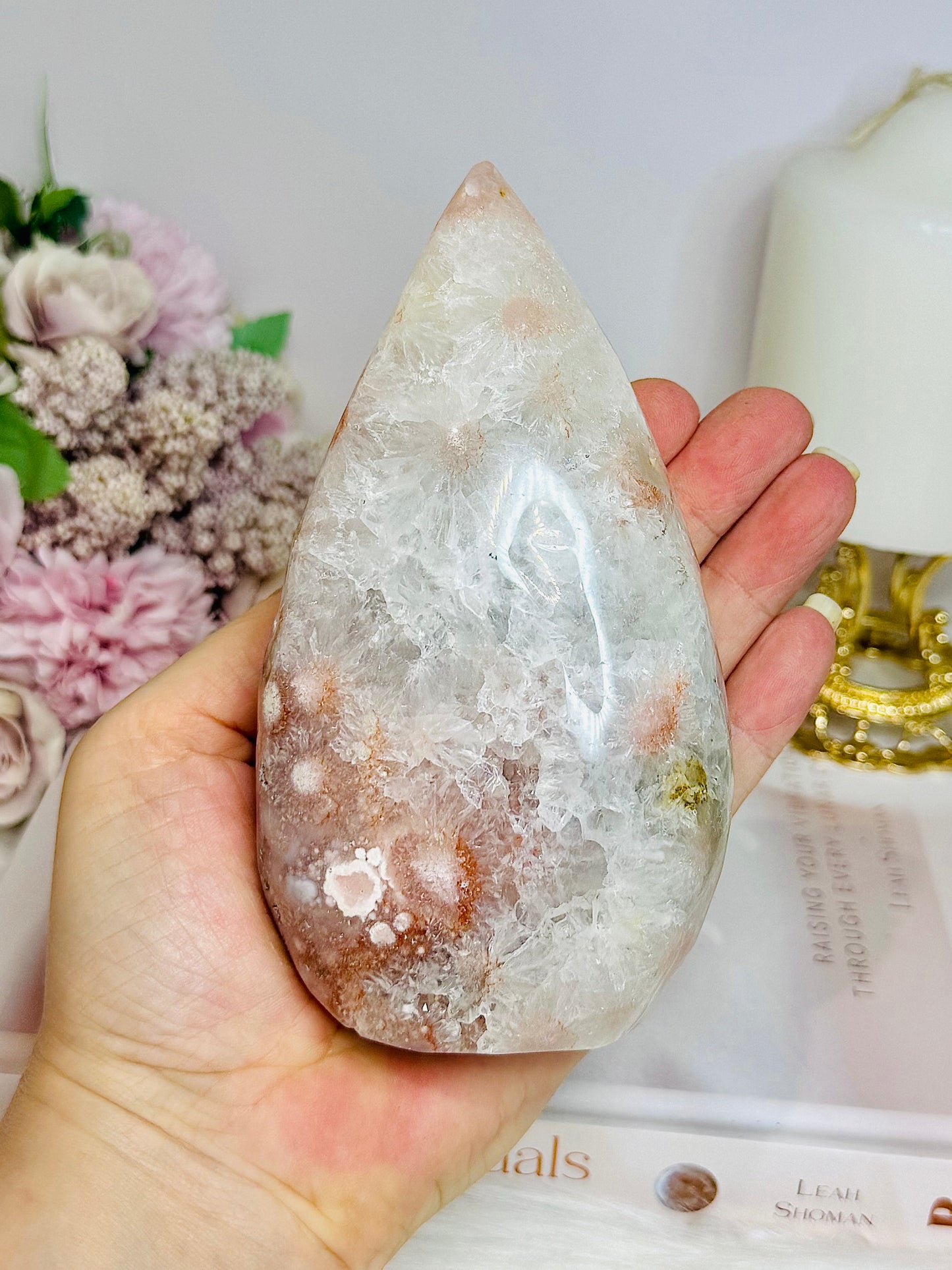 Large Pink Amethyst Freeform | Flame 605g 13.5cm