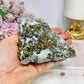 Chalcopyrite On Quartz Specimen 10cm 284g