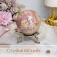 Phosphosiderite Sphere on Stand 244g