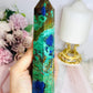 High Grade Azurite Tower 16.5cm