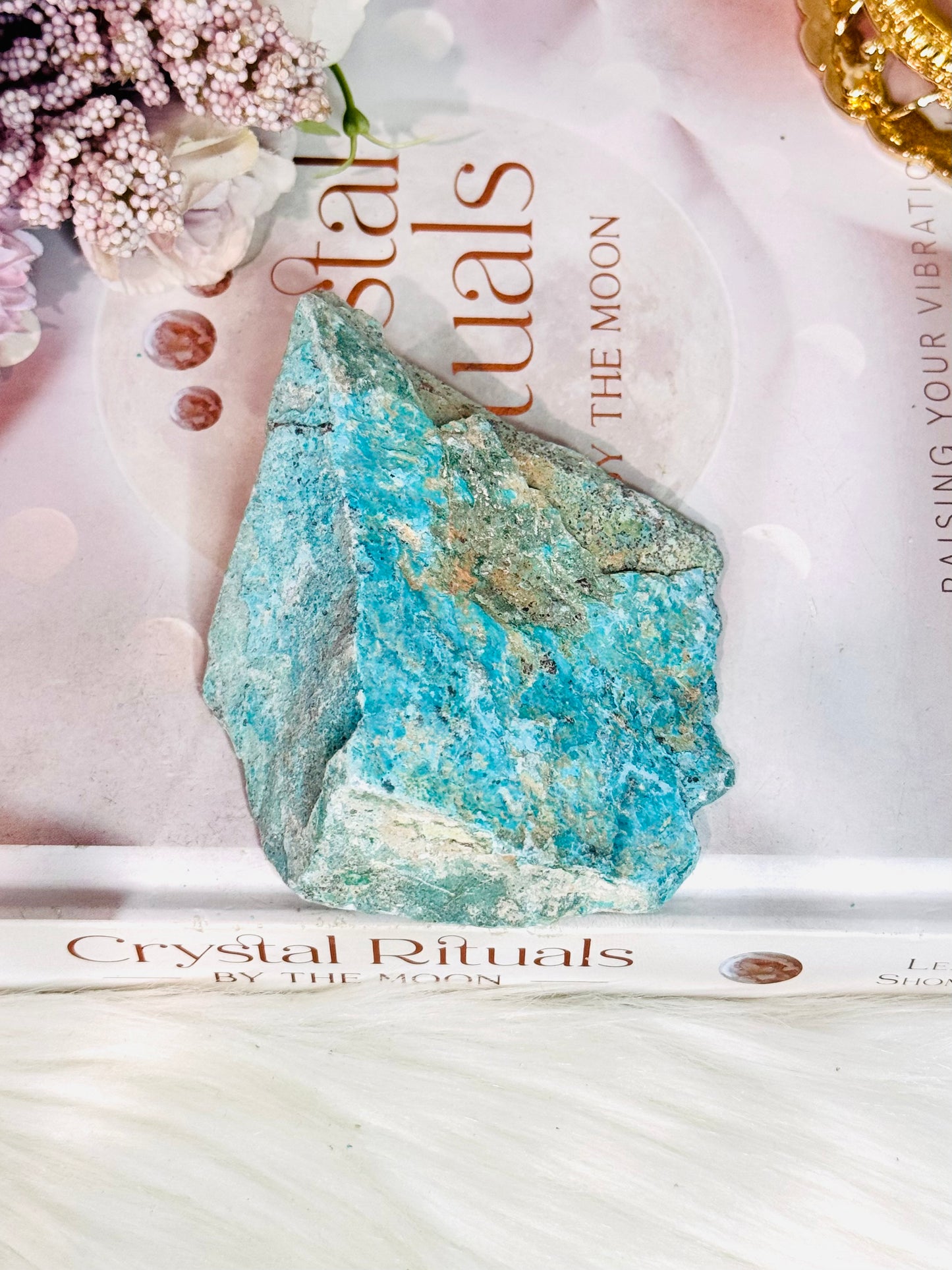 Raw Natural 8cm Chrysocolla Specimen