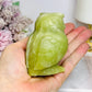 Green Jade Owl 8cm 298g