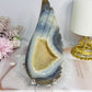 Large Druzy Angel Agate Wing on Stand 16.5cm