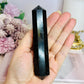 Large Black Tourmaline Double Terminated Point 13cm