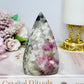 Pink Tourmaline Carved Freeform | Flame 10cm