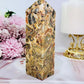 Crazy Lace Agate Chunky Perfectly Cut Tower 15cm
