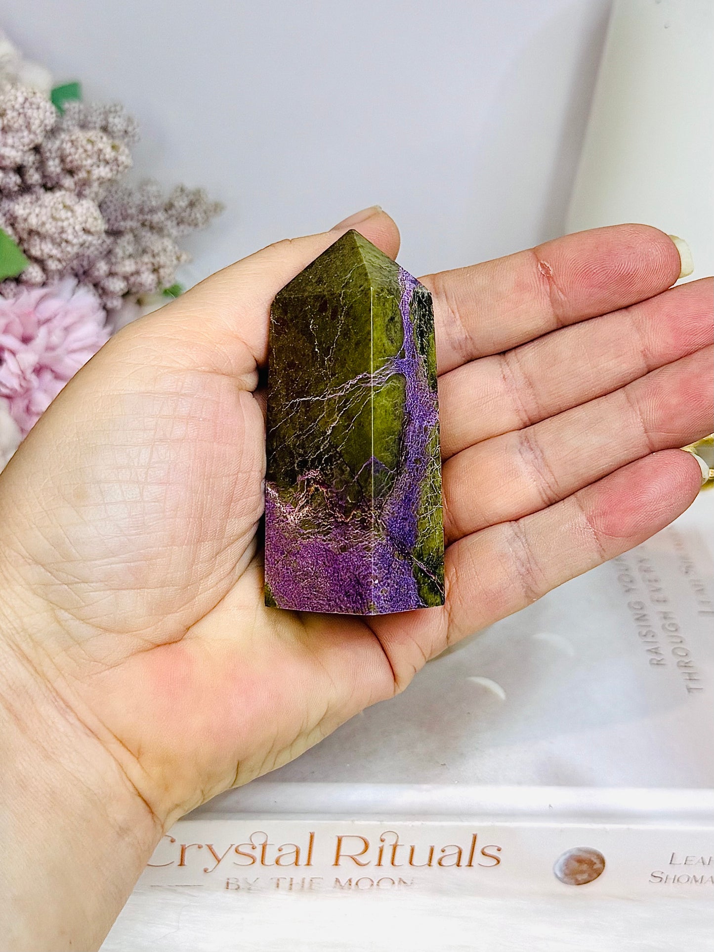 Rare Natural Stitchtite | Atlantisite Tower 7cm