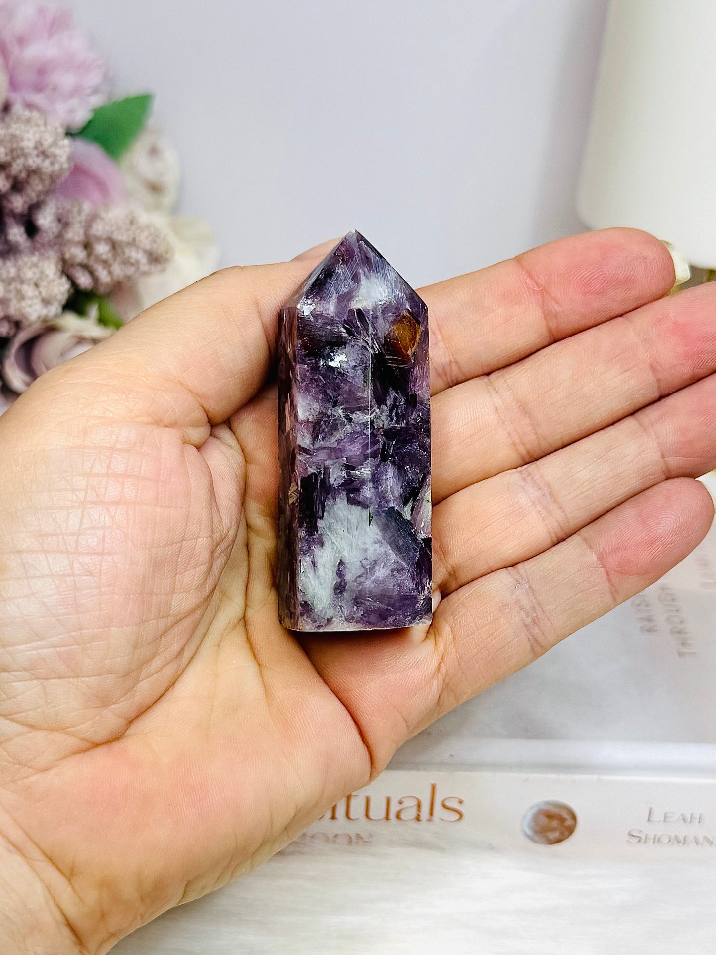Purple Mica | Lepidolite Tower 6.5cm