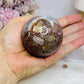 Crazy Lace Amethyst Sphere on Stand 300g