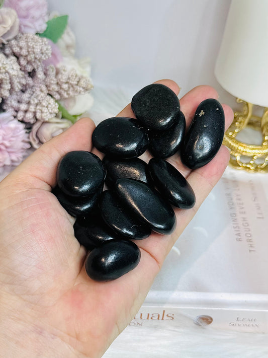 Black Tourmaline Tumbles $4 each