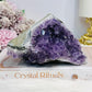 Natural Amethyst Base Cut Cluster 13cm 940g