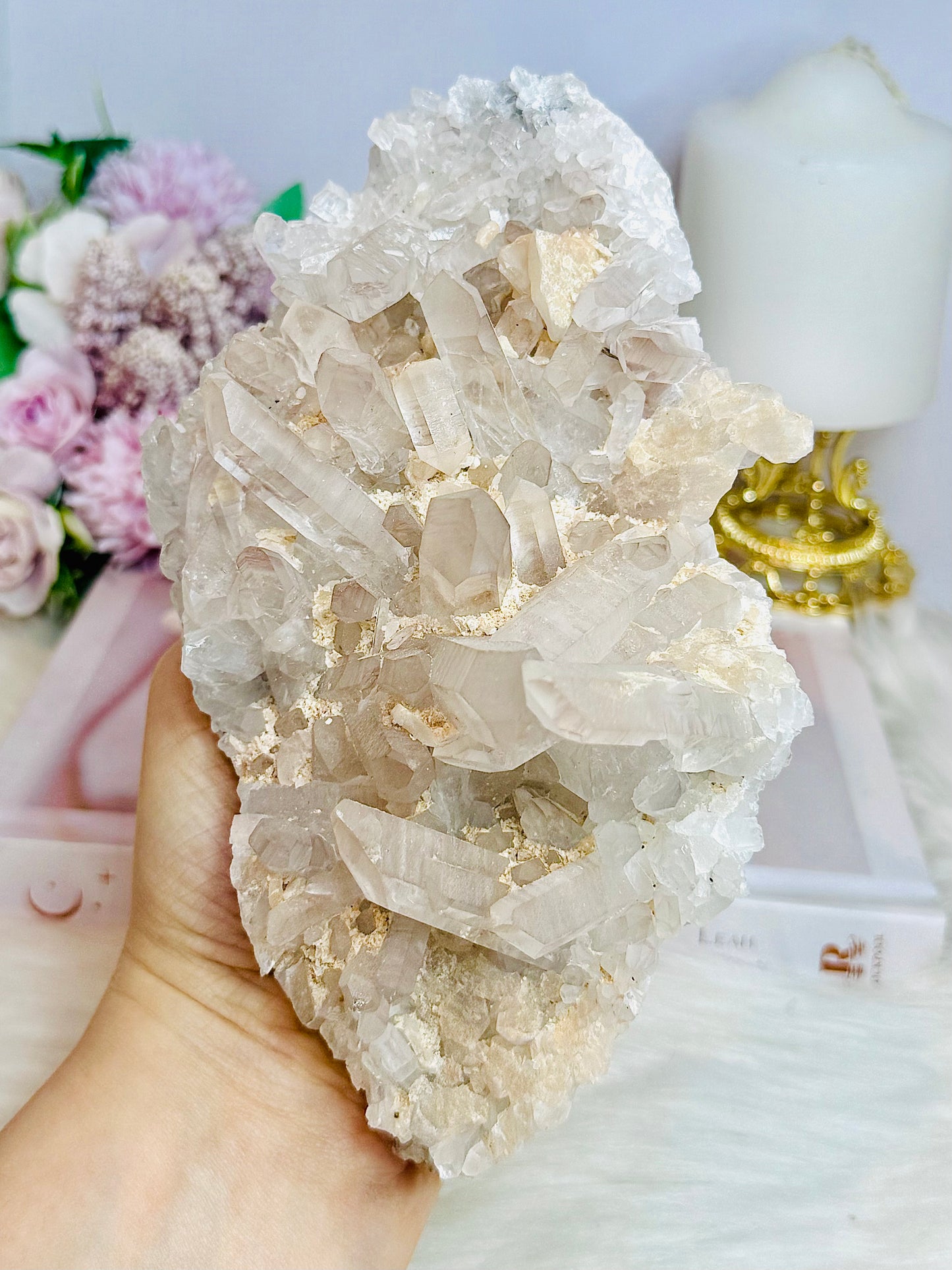 Large Natural Quartz Specimen 18cm 822g