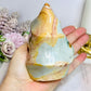 Polychrome Jasper Carved Flame | Freeform 11.5cm 648g