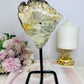 Large Smokey Quartz Cluster On Stand 812g 20cm