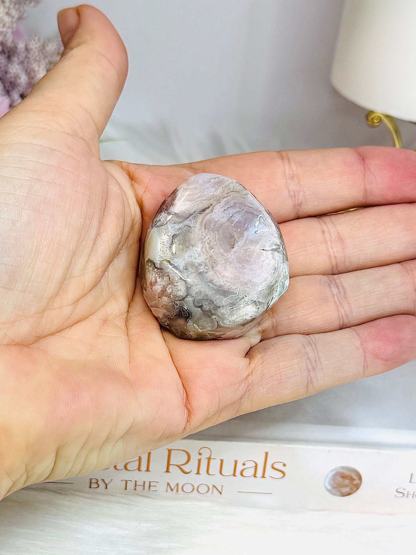 Small Flower Agate Freeform