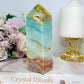 Caribbean Calcite Chunky Tower 13.5cm 442g